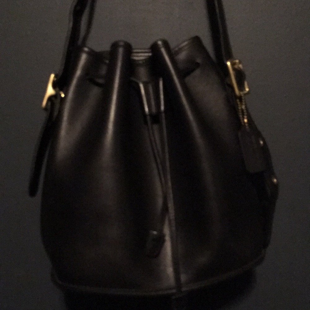 Coach bucket purse